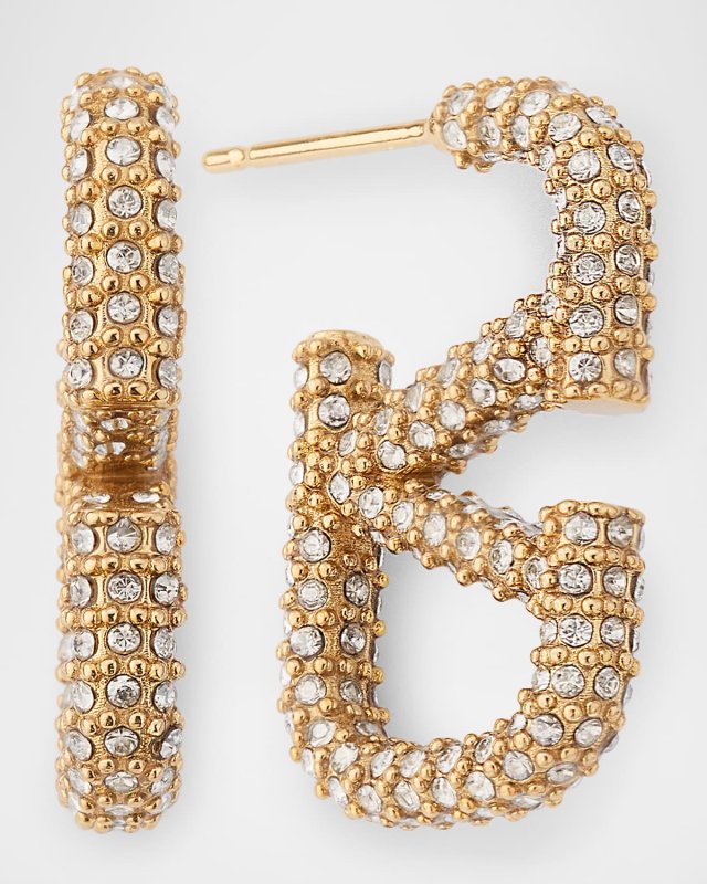 VLogo Signature Strass Earrings